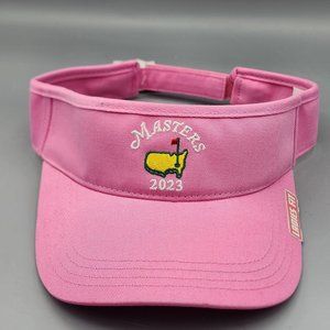 2023 Masters Golf Ladies Fit Pink Low Rider Visor American Needle AUGL8051PNK